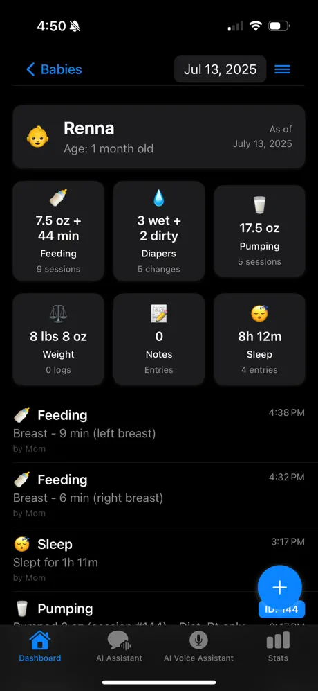RennaTrack Dashboard